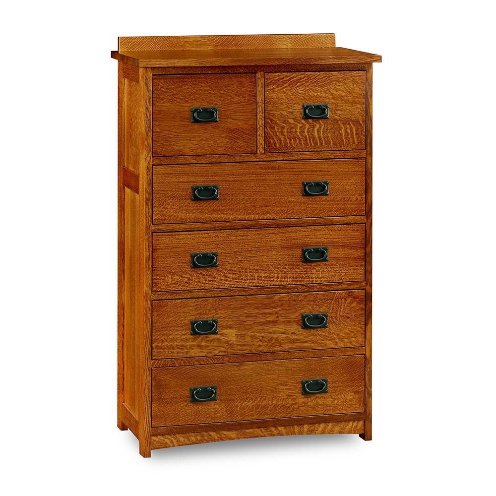 Chilton Mission  Chest (Six Drawer)