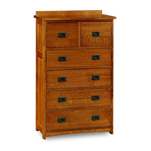 Chilton Mission  Chest (Six Drawer)