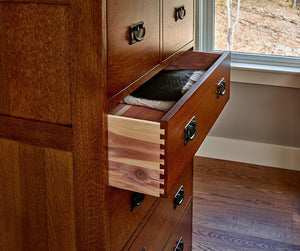 Chilton Mission  Chest (Six Drawer)