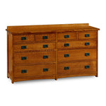 Chilton Mission Dresser (Ten Drawer)