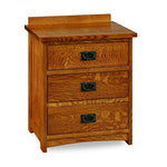 Chilton Mission Three Drawer Nightstand