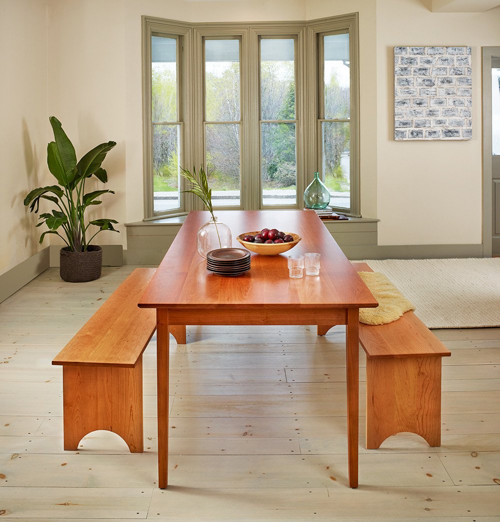 Shaker Solid Top Dining Table