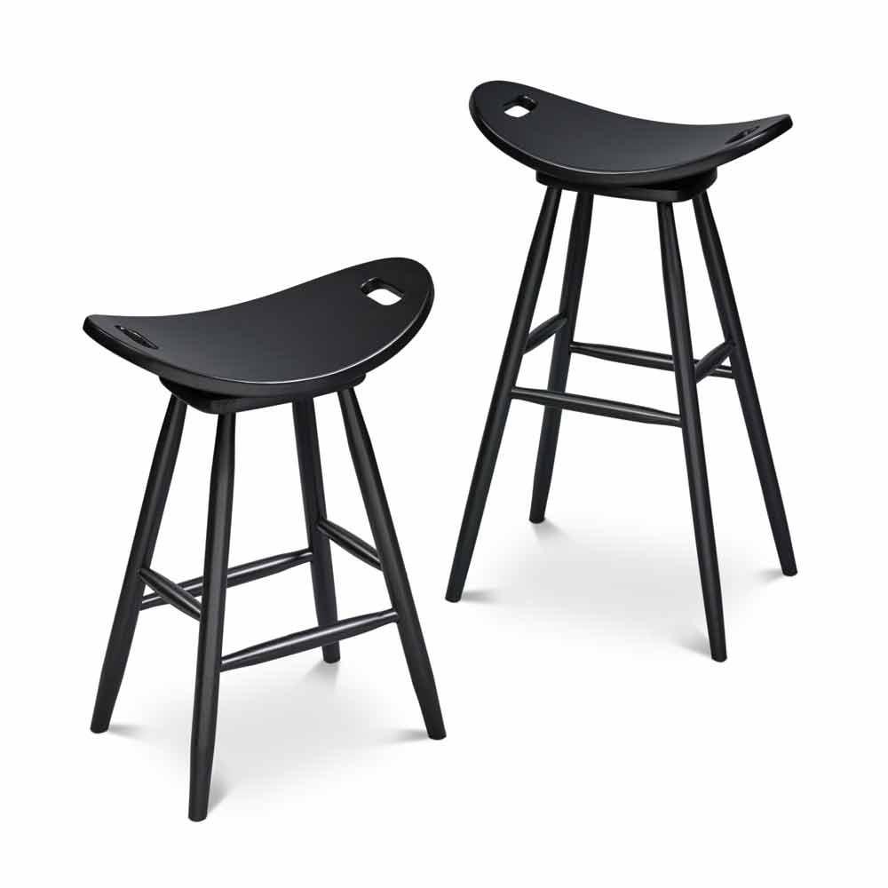 Saddle Seat Stool - Black