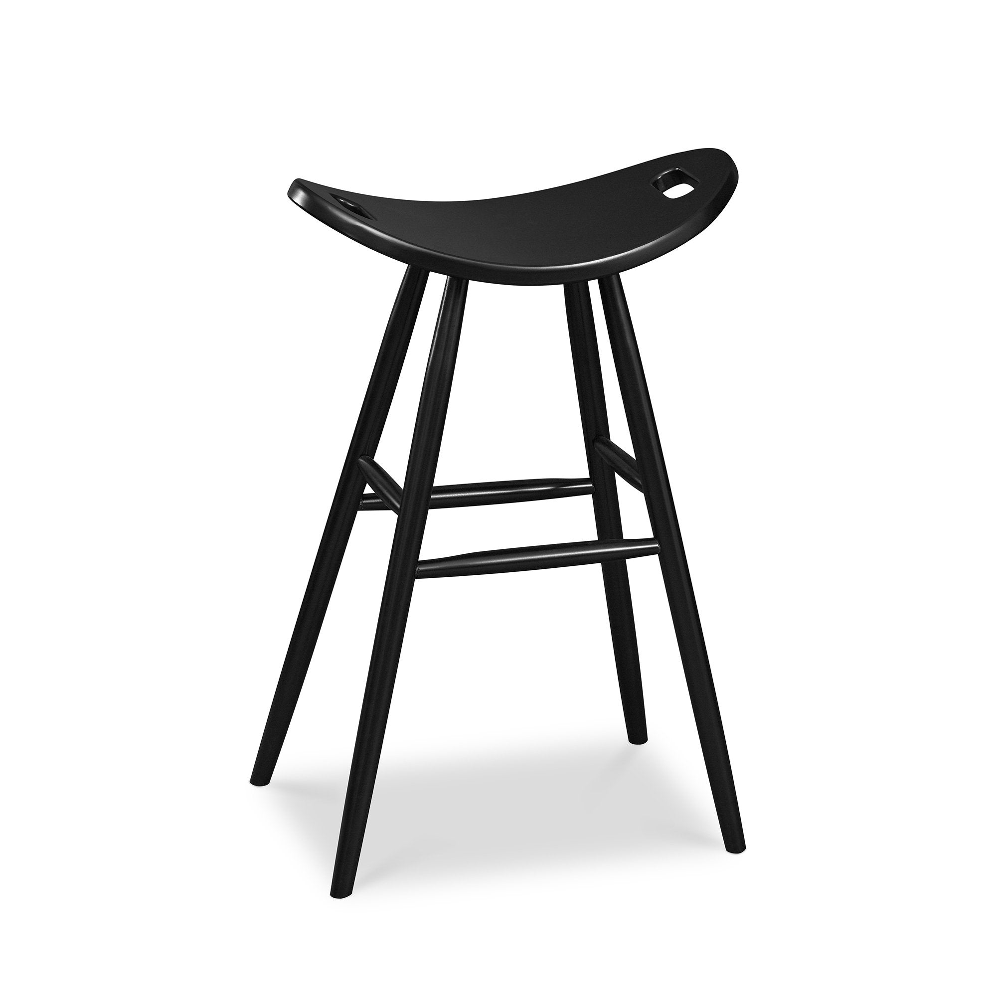 Saddle Stool - Black