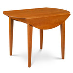 Shaker Round Drop-Leaf Extension Table