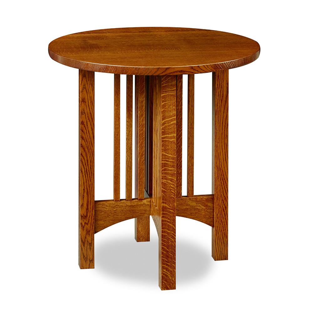 Chilton Mission Round End Table