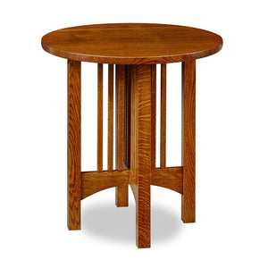 Chilton Mission Round End Table