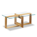 Lokie Glass Top Coffee Table
