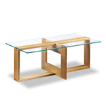 Lokie Glass Top Coffee Table