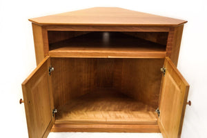 Cherry Corner TV Stand