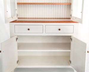 Cottage Step-Back Hutch